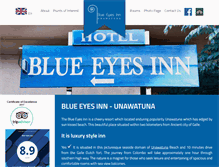 Tablet Screenshot of blueeyesinn.com
